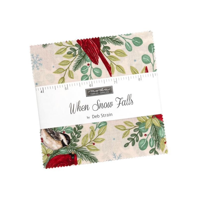 When Snow Falls 56170PP Charm Pack 5" Moda 42pcs