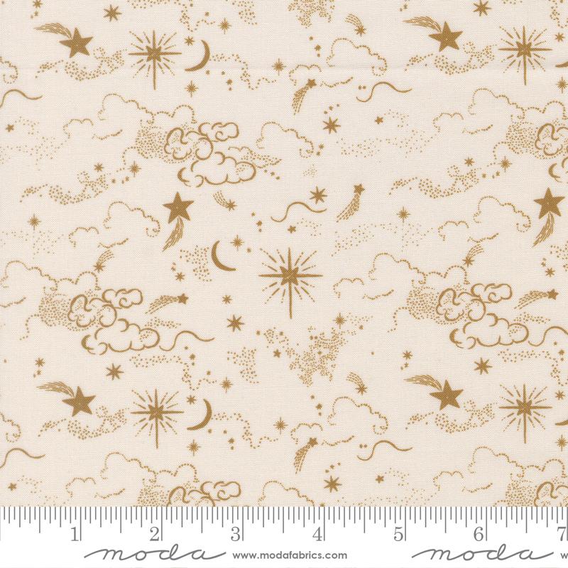 Silent Night 40052 16 Night Skies Blenders Lamb Moda Half Yard