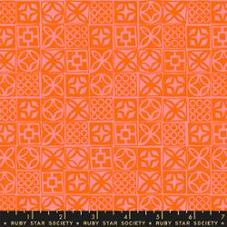 Poolside Too Goldfish RS5201 13 Ruby Star By the Half Yard