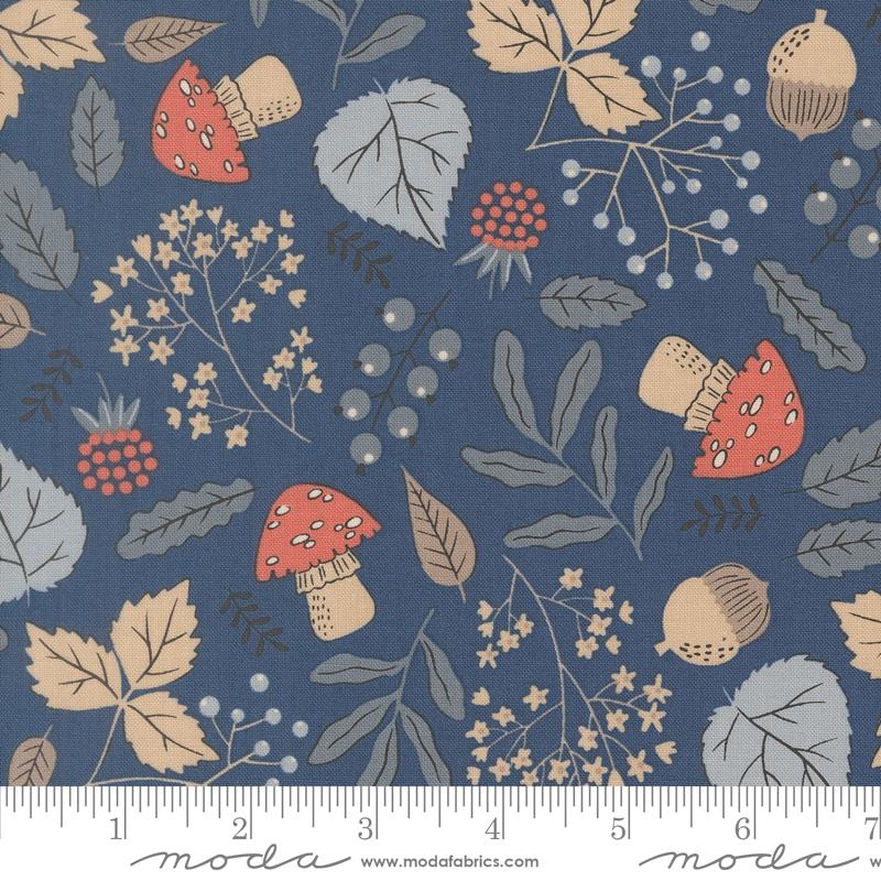 Natures Sketchbook 39070 16 Forest Finds Fall Twilight Moda Half Yard