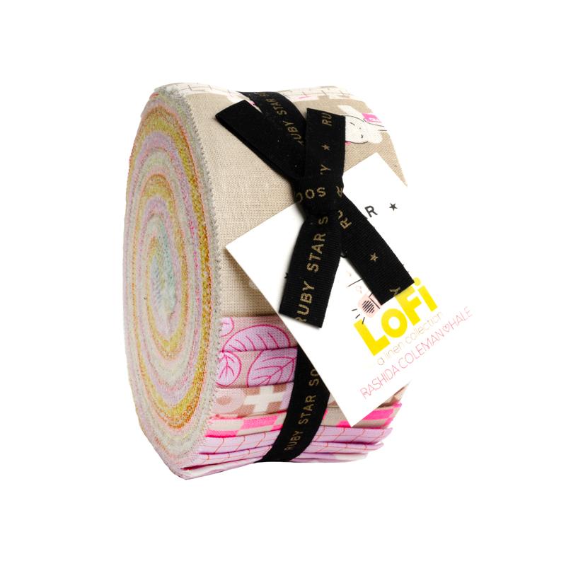Lofi Linens 2.5" Jelly Roll Rashida Coleman Hale RS1129JR Ruby Star