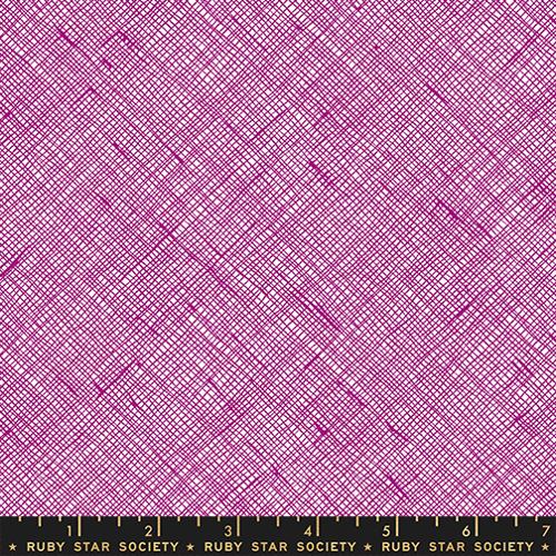 Memento Crosshatch Cheshire RS8007 15 Carolyn Friedlander Ruby Star Moda Half Yard