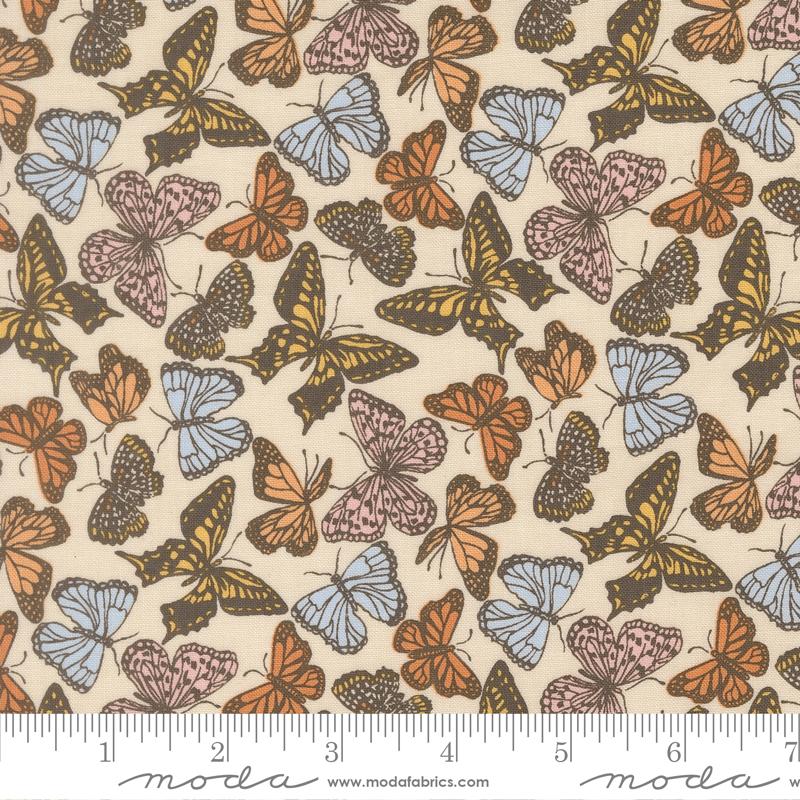 My Secret Garden 20984 11 Flitter Flutter Cloud Moda Half Yard
