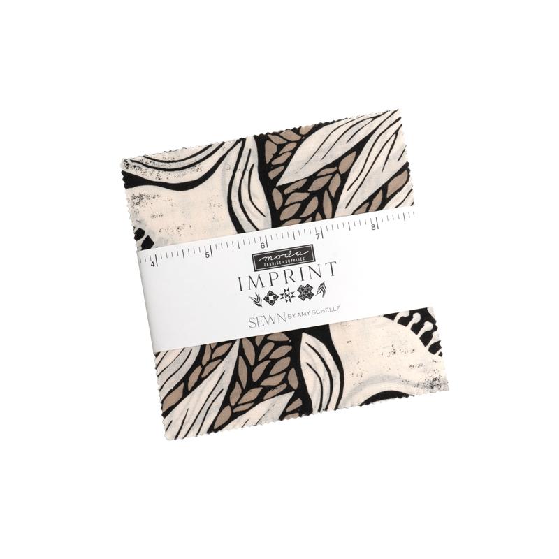 Imprint Charm Pack Sewn By Amy Schelle Moda Fabrics 25180PP Each