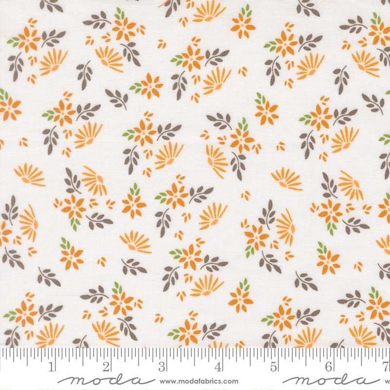 Birch and Willow 37721 11 Flora Florals Cloud Moda Half Yard
