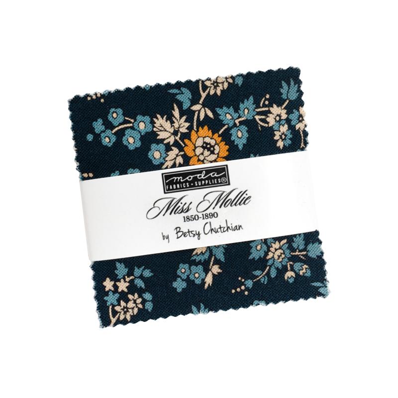 Miss Mollie Mini Charm 2.5x2.5 MODA 47560MC 42 Asst Pieces