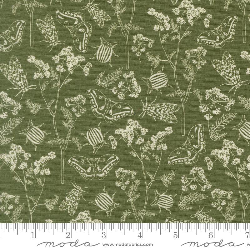 Petalush 26164 15 Herb Garden Novelty Floral Moss Moda Half Yard
