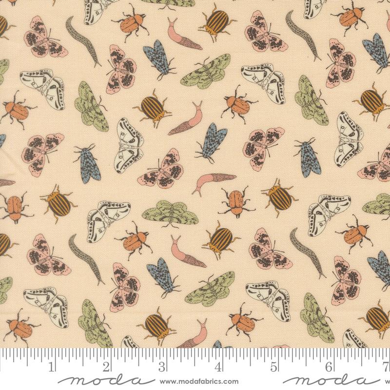 Petalush 26165 12 Entomology Novelty Bugs Ballerina Moda Half Yard