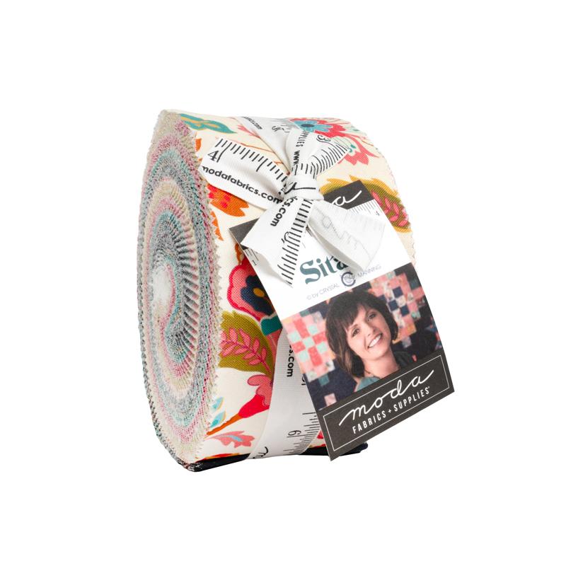 Sitara Jelly Roll® Crystal Manning MODA 11980JR 40 Asst Pieces