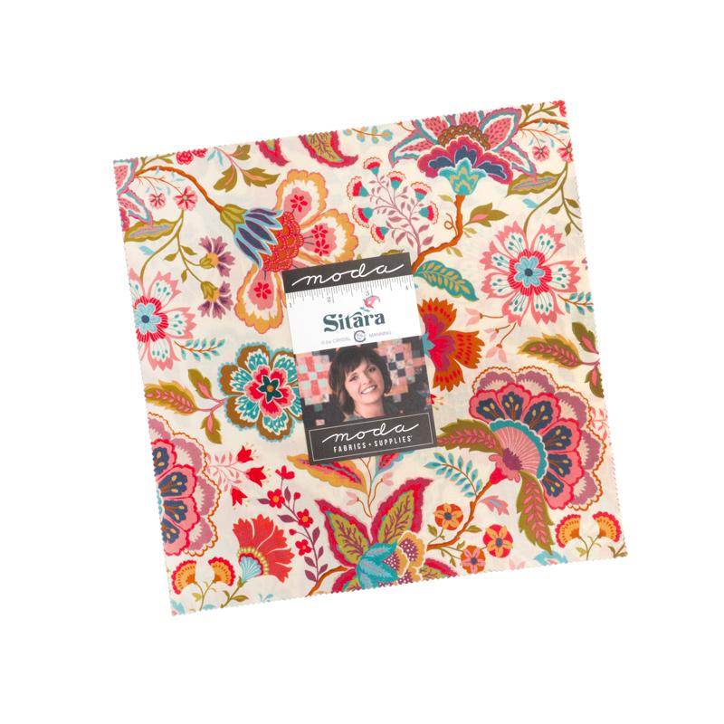 Sitara 11980LC Layer Cake 10" x 10" MODA 42 Pieces