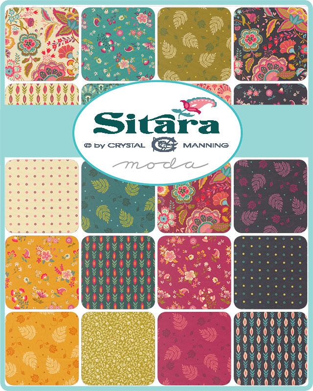 Sitara 11980LC Layer Cake 10" x 10" MODA 42 Pieces