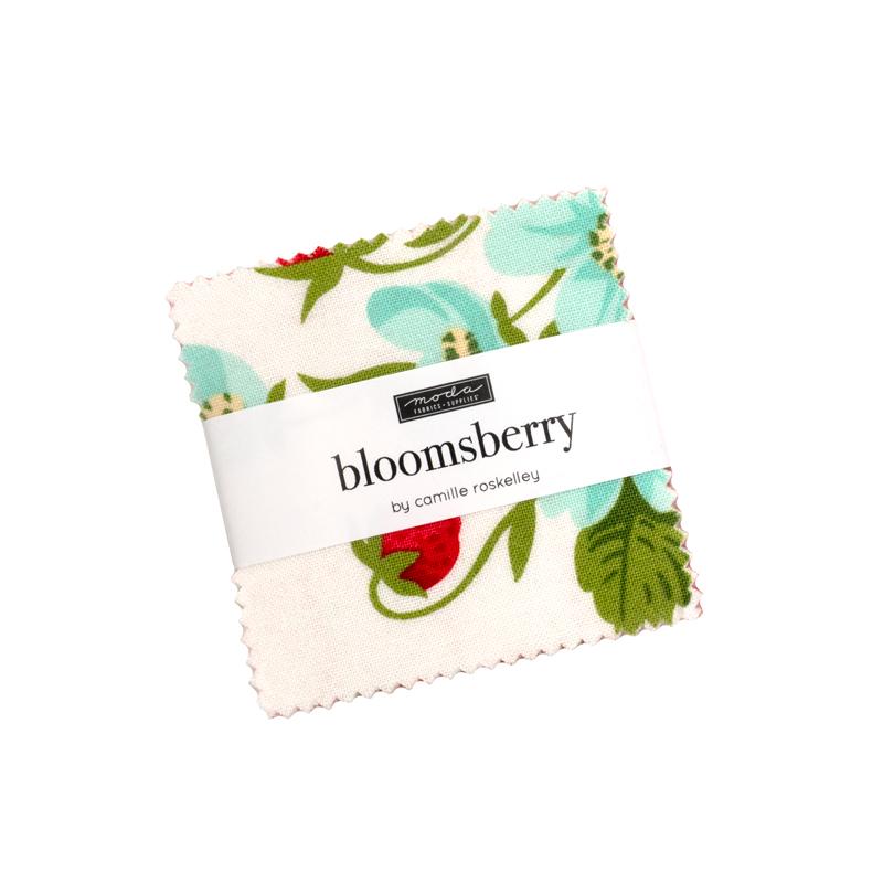 Bloomsberry Mini Charm 2.5x2.5 Camille Roskelley MODA 55350MC 42 Asst Pieces
