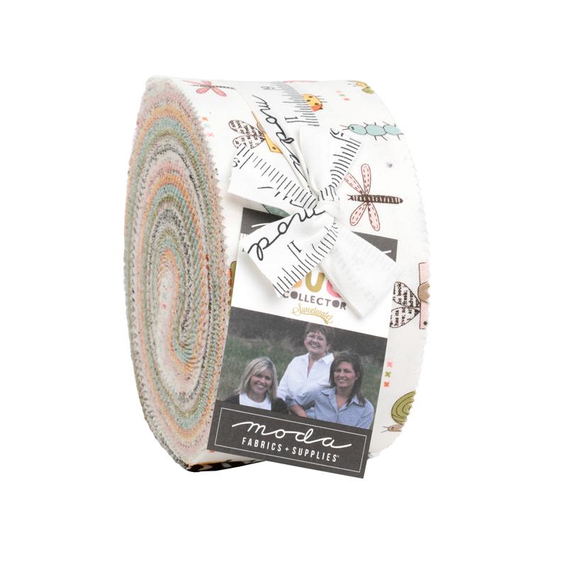 Bug Collector Jelly Roll® Sweetwater MODA 55730JR 40 Asst Pieces