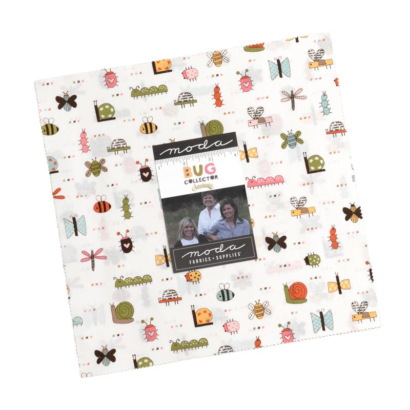 Bug Collector Layer Cake® 10" x 10" Sweetwater MODA 55730LC 42 Asst Pieces
