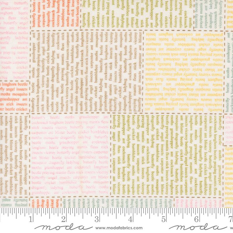 Bug Collector In The News Cloud 55730 11 Sweetwater Moda Half Yard