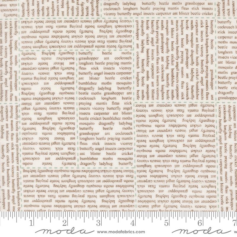Bug Collector In The News Cloud Dirt 55730 21 Sweetwater Moda Half Yard
