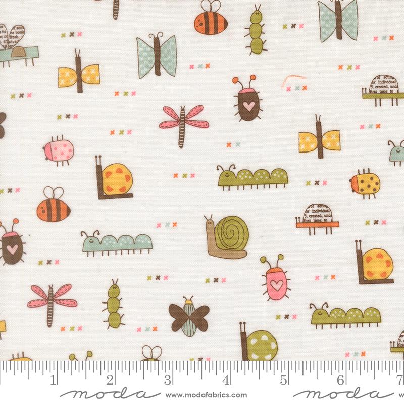 Bug Collector The Bugs Cloud 55731 11 Sweetwater Moda Half Yard