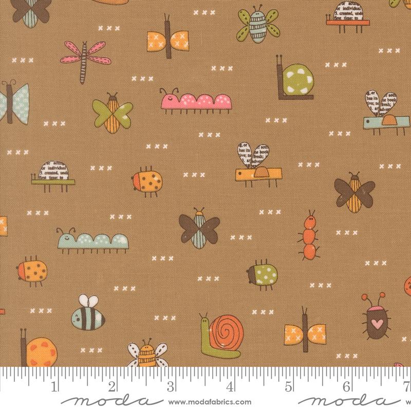 Bug Collector The Bugs Stone 55731 19 Sweetwater Moda Half Yard