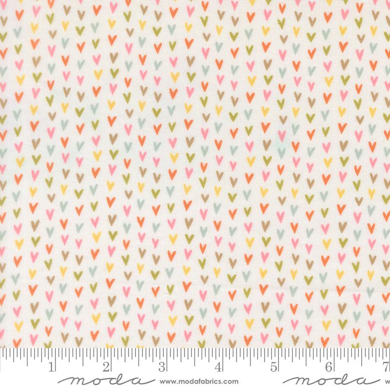 Bug Collector Love Bug Blenders Heart Stripe Cloud Sweetwater MODA 55734 11 HALF YARD