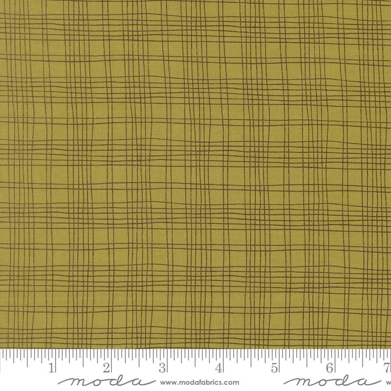 Bug Collector Plaid Leaf 55737 17 Sweetwater Moda Half Yard