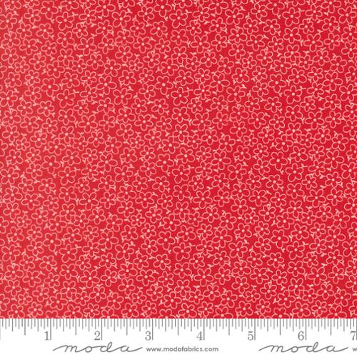 On The Porch Country Red 22515 12 Me and My Sister Designs Moda Half Yard