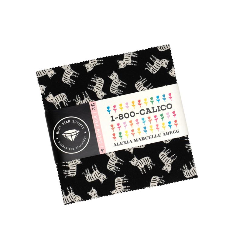1 800 Calico 5" Charm Pack RS4165PP Moda  42pcs