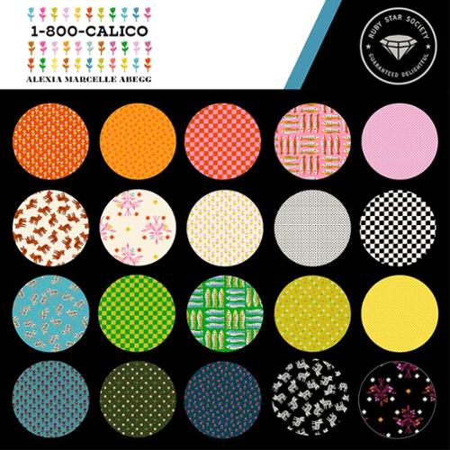 1 800 Calico Mini Dot Black On Natural RS4102 20 Alexia Abegg Ruby Star Half Yard