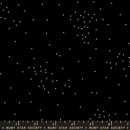 Ink Shop RS2141 22 Sugar Blenders Basics Dots Black Moda Half Yard