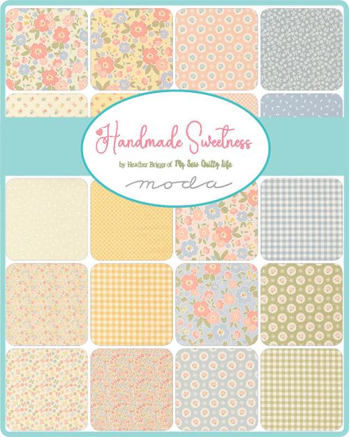 Handmade Sweetness 5" Charm Pack 31790PP My Sew Quilty Life Moda