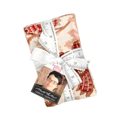 Le Jardin Rouge 40 Pcs Fat Eights 9 x 22 Cut 36150F8 French General Moda