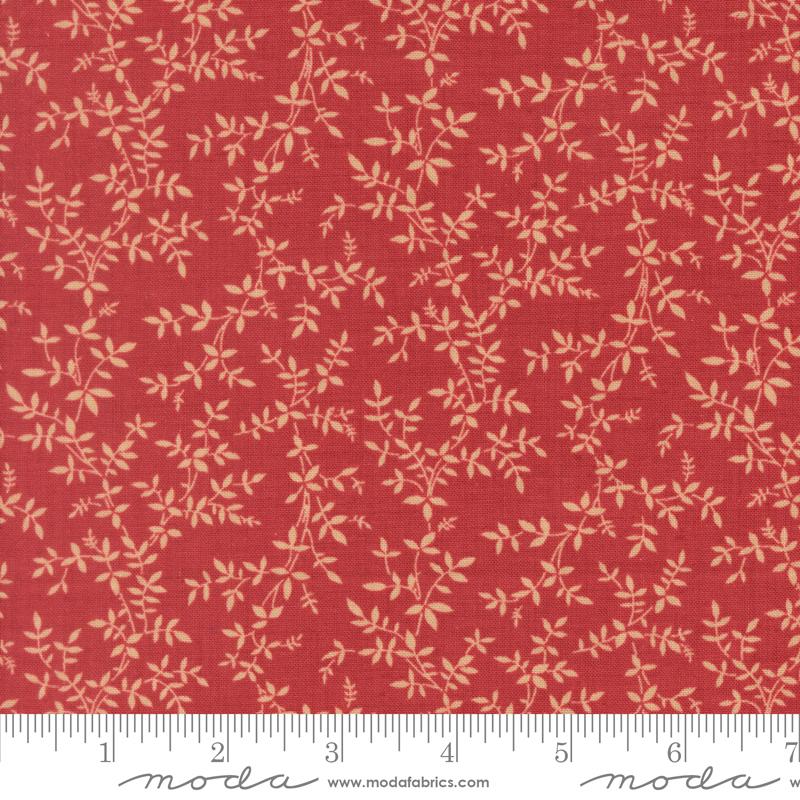 Le Jardin Rouge Rouge 36156 11 MODA Half Yard