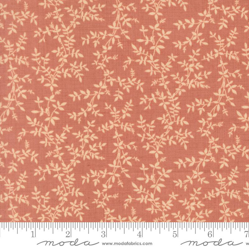Le Jardin Rouge Clay 36156 12 Moda Half Yard