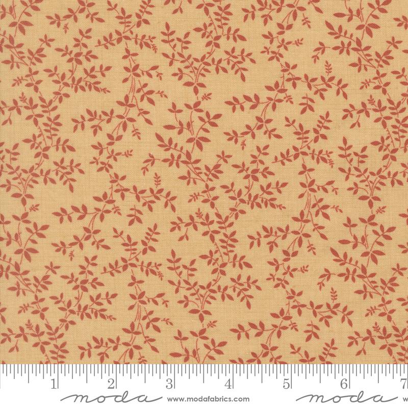 Le Jardin Rouge Oyster 36156 17 Moda Half Yard