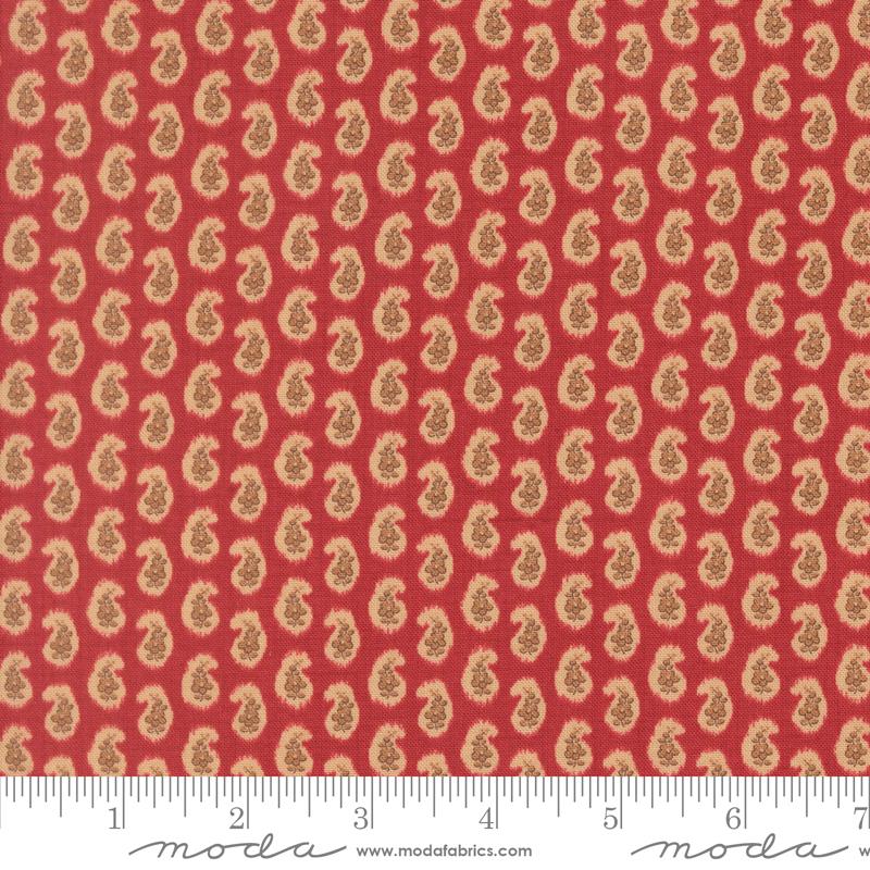 Le Jardin Rouge Rouge 36157 11 Moda Half Yard