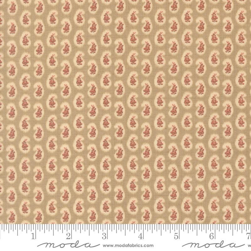 Le Jardin Rouge Roche 36157 13 Moda Half Yard