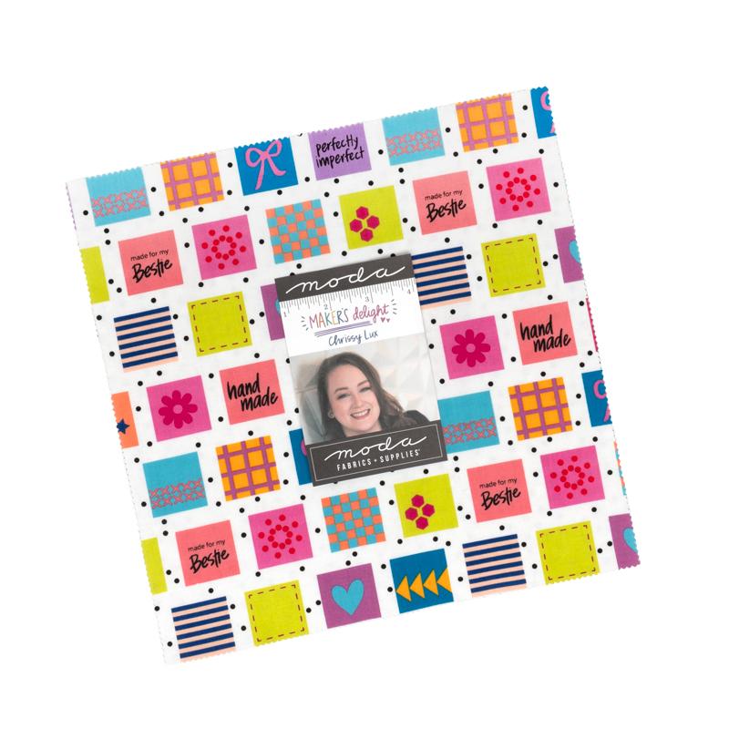 Makers Delight Layer Cake® 10X10 Chrissy Lux MODA 28100LC 42 Asst Pieces
