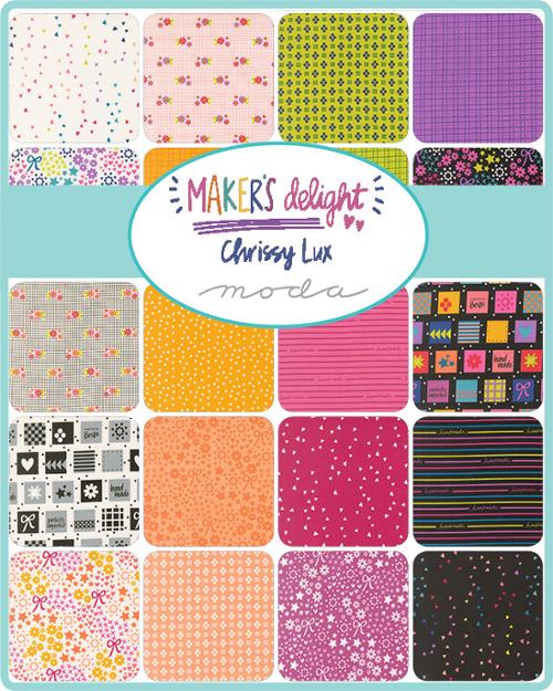 Makers Delight 35 Fat Quarter 28100AB Chrissy Lux Moda