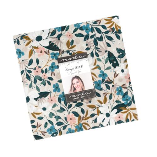 Midnight Fleur 10" Layer Cake 38170LC Jessica Rose Moda