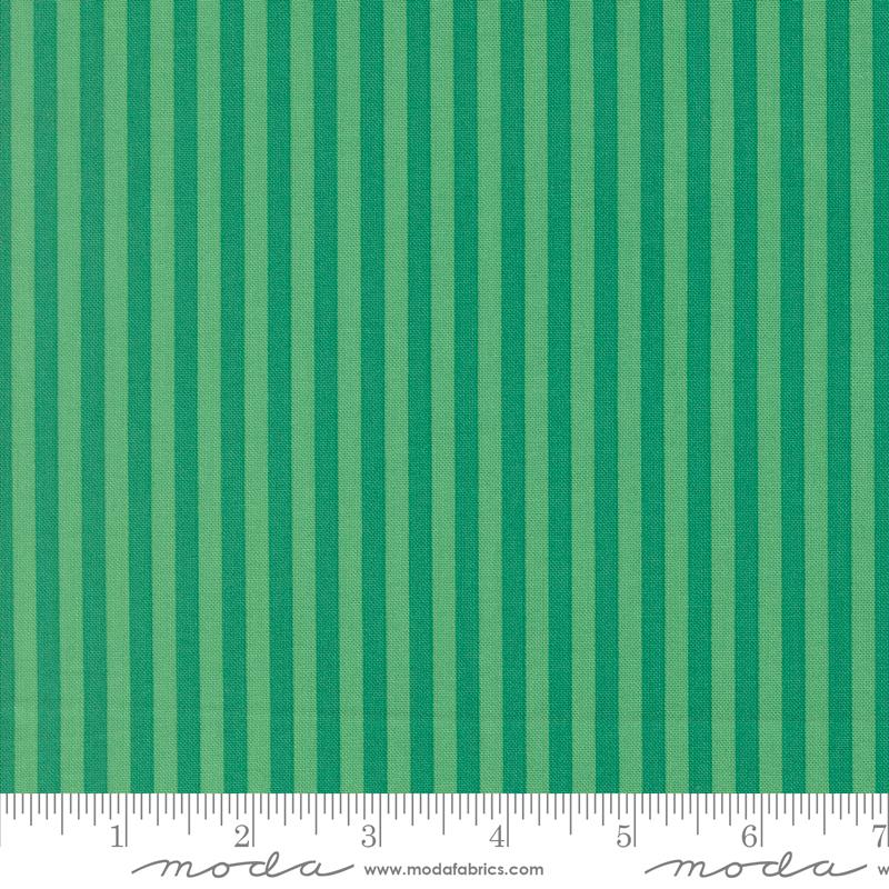 Popcorn Jade 51283 28 Stripes Moda Half Yard
