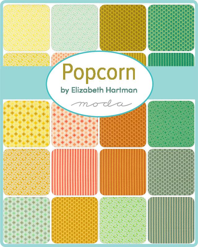 Popcorn Jade 51283 28 Stripes Moda Half Yard