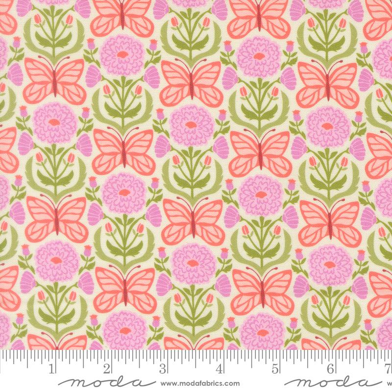 Floriori Mariposa 27352 11 Rose Moda Half Yard