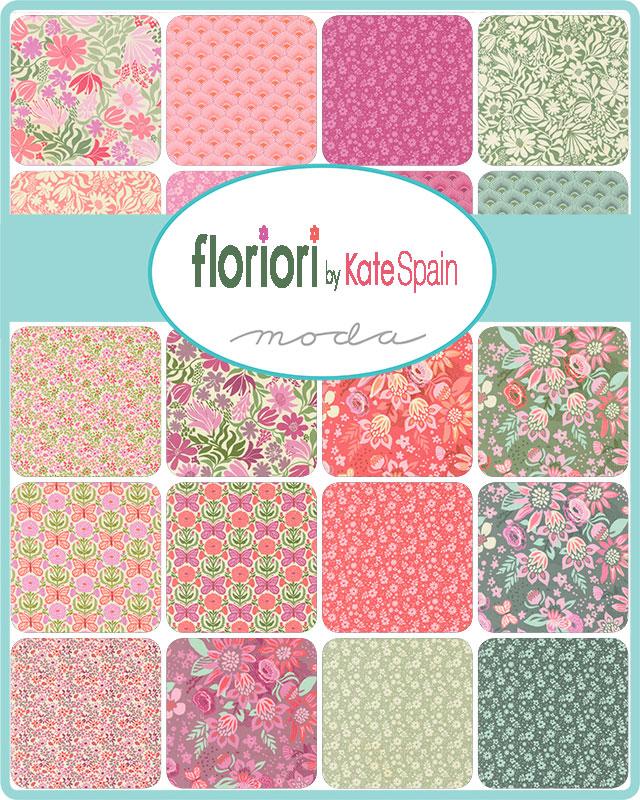 Floriori Floret 27350 13 Wisteria Moda Half Yard