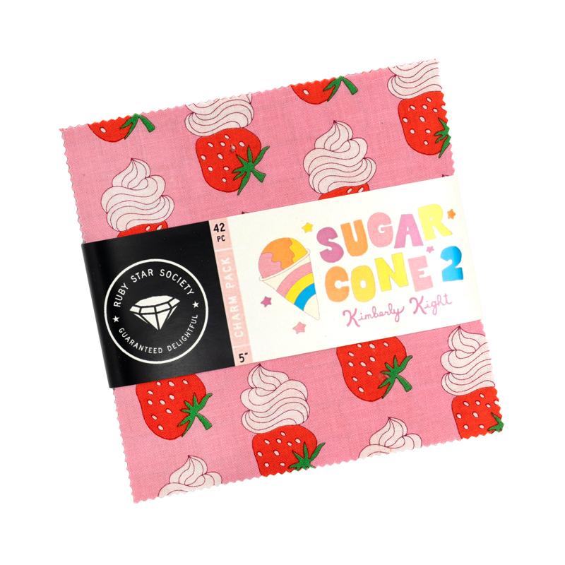 Sugar Cone2 RS3107PP 5" Charm Pack MODA 42 Asst Pcs