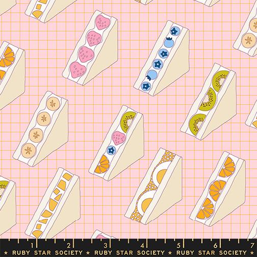 Sugar Cone2 RS3107 12 Cotton Candy MODA Half Yard