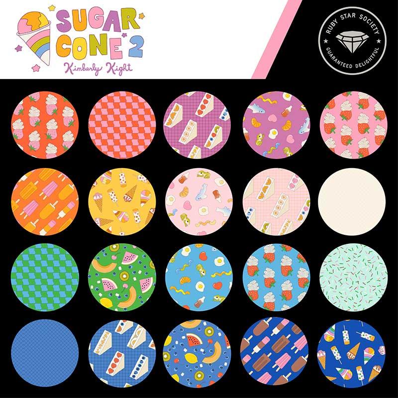 Sugar Cone RS3107JR Jelly Roll® Ruby Star MODA 40 Asst Pieces