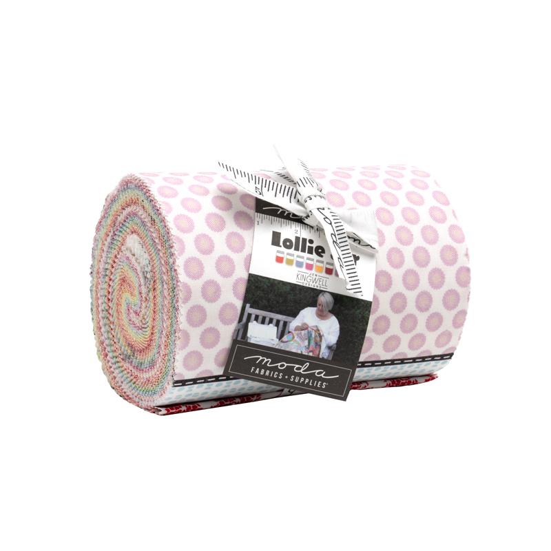 Lollie Jar 18270DR Dessert Roll 5" x 45" Moda 20Pcs