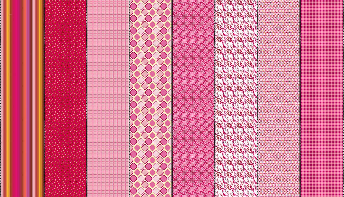 Lollie Jar Pink 18274 11 Blenders Moda Half Yard