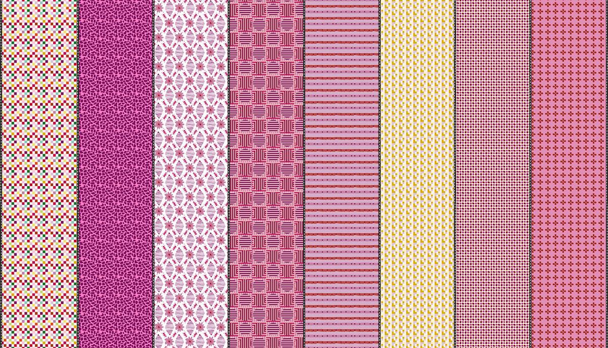 Lollie Jar Purple 18275 11 Blenders Moda Half Yard