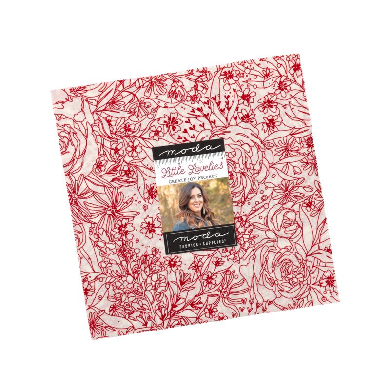 Little Lovelies 10" Layer Cake 39890LC Create Joy Project Moda