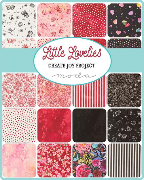 Little Lovelies 22 Fat Quarter 39890AB Create Joy Project Moda